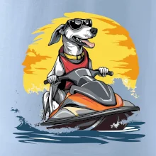 Chrt na vodním skútru