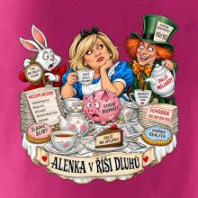 Alenka v říši dluhů čajový dýchánek státního rozpočtu