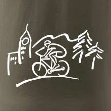 Cyklista na výletě