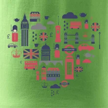 Anglie symboly srdce