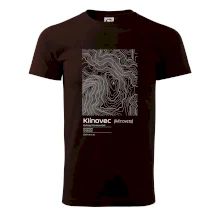 Klínovec - vrstevnice v obdélníku