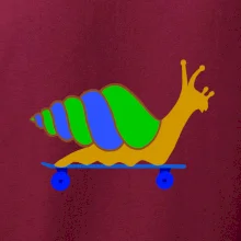 Šnek na skateboardu (Moňas)