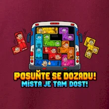 Posuňte se dozadu místa je tam dost