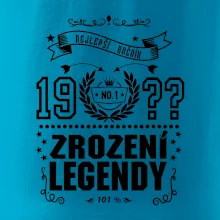Zrození legendy - pro všechny - vlastní letopočet Zrození legendy - pro všechny - vlastní letopočet