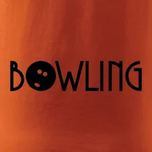 Bowling nápis Bowling nápis