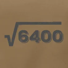 Narozeniny odmocnina 80