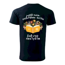 Jestli mám otevřenou knihu, tak vás neslyším