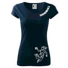 Handball nápis šikmo 1