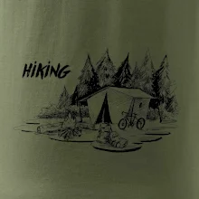 Hiking - obrázek kreslený