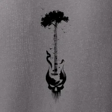 Kytara strom a lebka