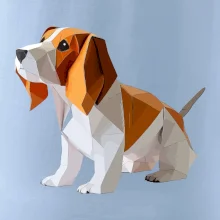 Bígl slepený z papíru