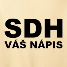 SDH nápis - vlastní nápis