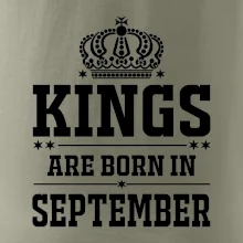 Kings are born in September