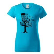 Disc golf pozor strom