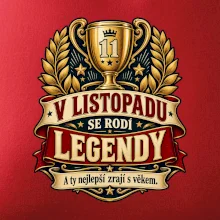 V listopadu se rodí legendy zlatý pohár