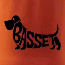 Basset nápis v těle