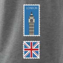 Londýn známka barevná