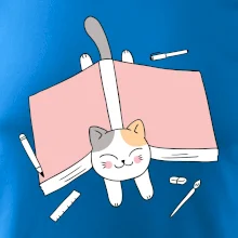 Učení na státnice kočka