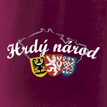 Hrdý národ - mapa a znaky