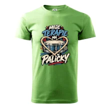 Moje terapie má paličky - srdce bubeníka