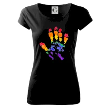LGBT hand print