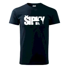 Šipky - nápis se šipkařem