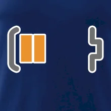 Rodinná trika - baterie táta