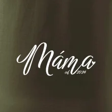 Máma od roku -  psací písmo