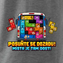 Posuňte se dozadu místa je tam dost