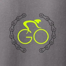 GO cyklista (fluo potisk) GO cyklista (fluo potisk)