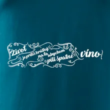 Život je příliš krátký - lahev