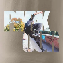 Parkour nápis ve městě