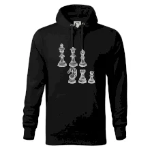 Šachové figurky kreslené