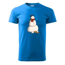 Sněhulák se spadlým nosem