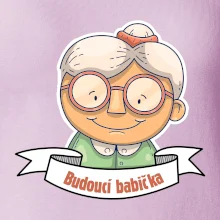 Budoucí babička kreslená