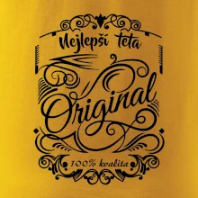 Vintage nejlepší teta 100% kvalita