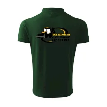 Bagrista v kruhu - vlastní nápis