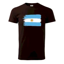 Argentina vlajka kreslená štětkou