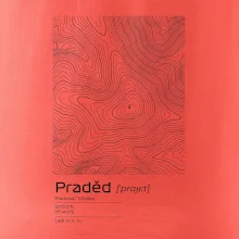 Praděd - vrstevnice v obdélníku