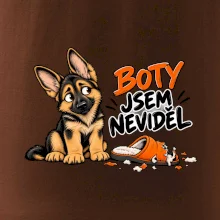 Boty jsem neviděl - štěně vlčáka