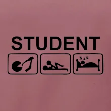 Pít užívat spát - student