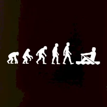 Evoluce veslování 1 človek