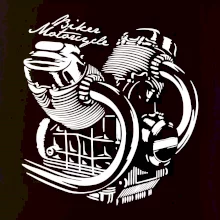 Biker Motorcycle motor