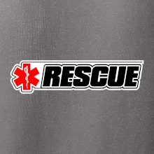 Záchranář rescue kříž červený