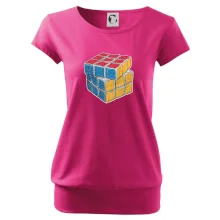 Rubikova kostka kreslená