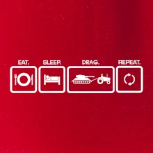 Eat sleep drag repeat