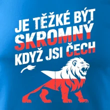 Lev - Je těžké být skromný když jsi čech
