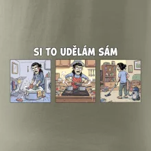 Si to udělám sám - dlouhé vlasy a knír