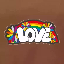 Love s duhou v pozadí