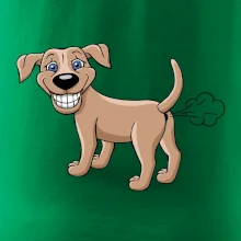 Prdící pes kreslený (Hana-creative)